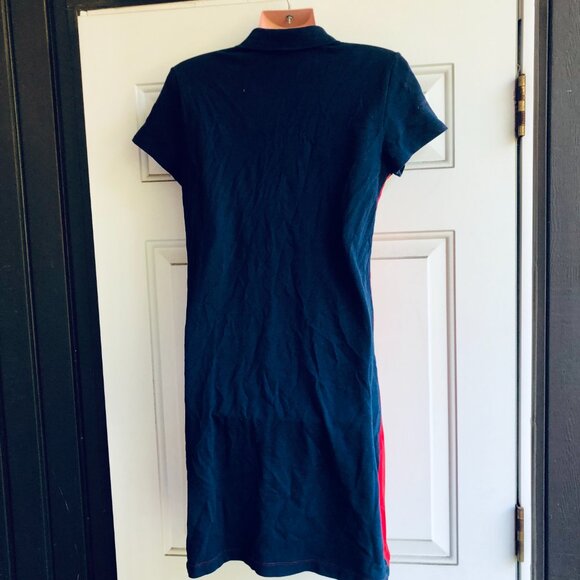 Tommy Hilfiger 1985 Collection Polo Dress Navy/Red Heritage Y2K Size Small - Picture 4 of 5